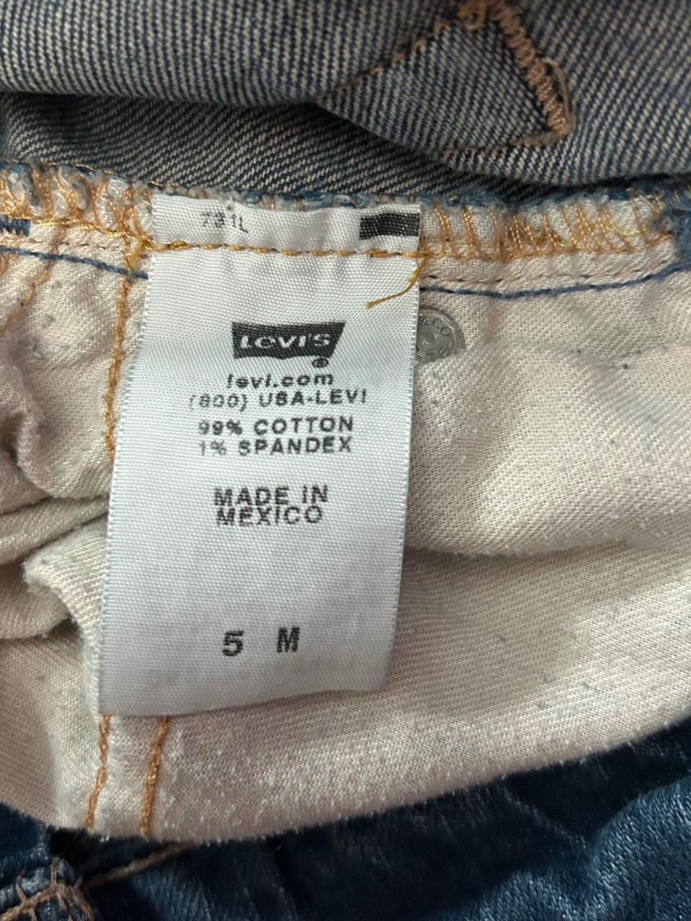 Levi vintage low rise straigh slouch jeans 504 - Picture 5 of 5